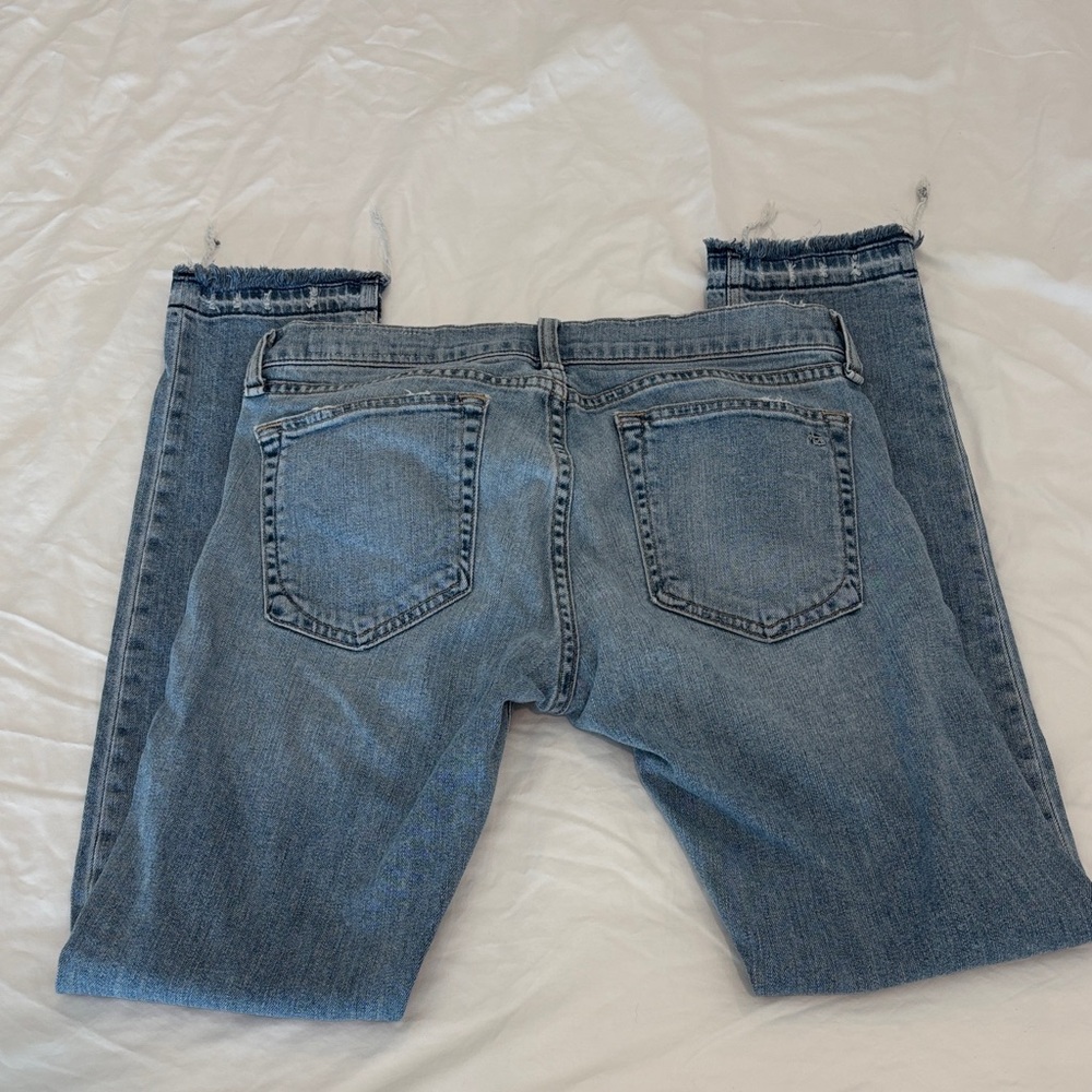 Rag & Bone Light Blue Denim Jeans - Picture 3 of 3
